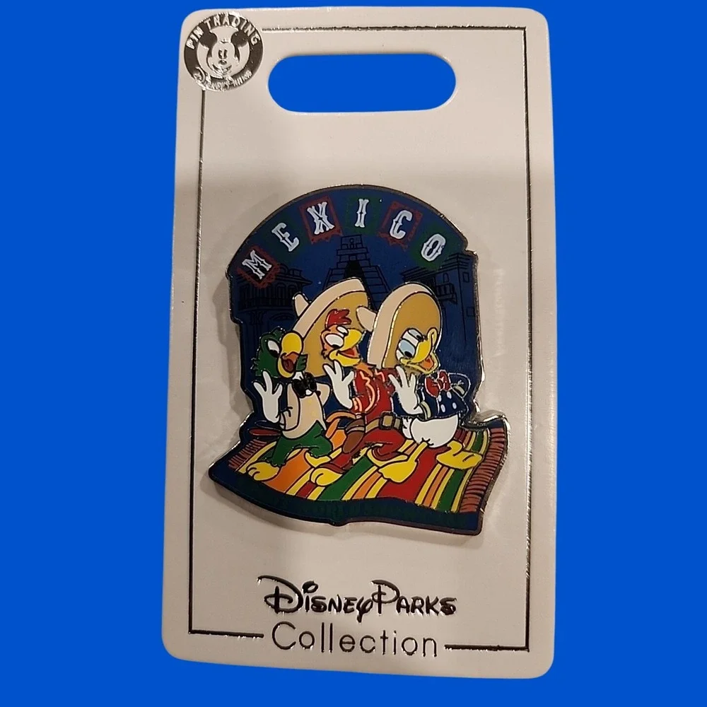 Disney Parks The Three Caballeros Mexico Epcot World Showcase 2020 Trading Pin